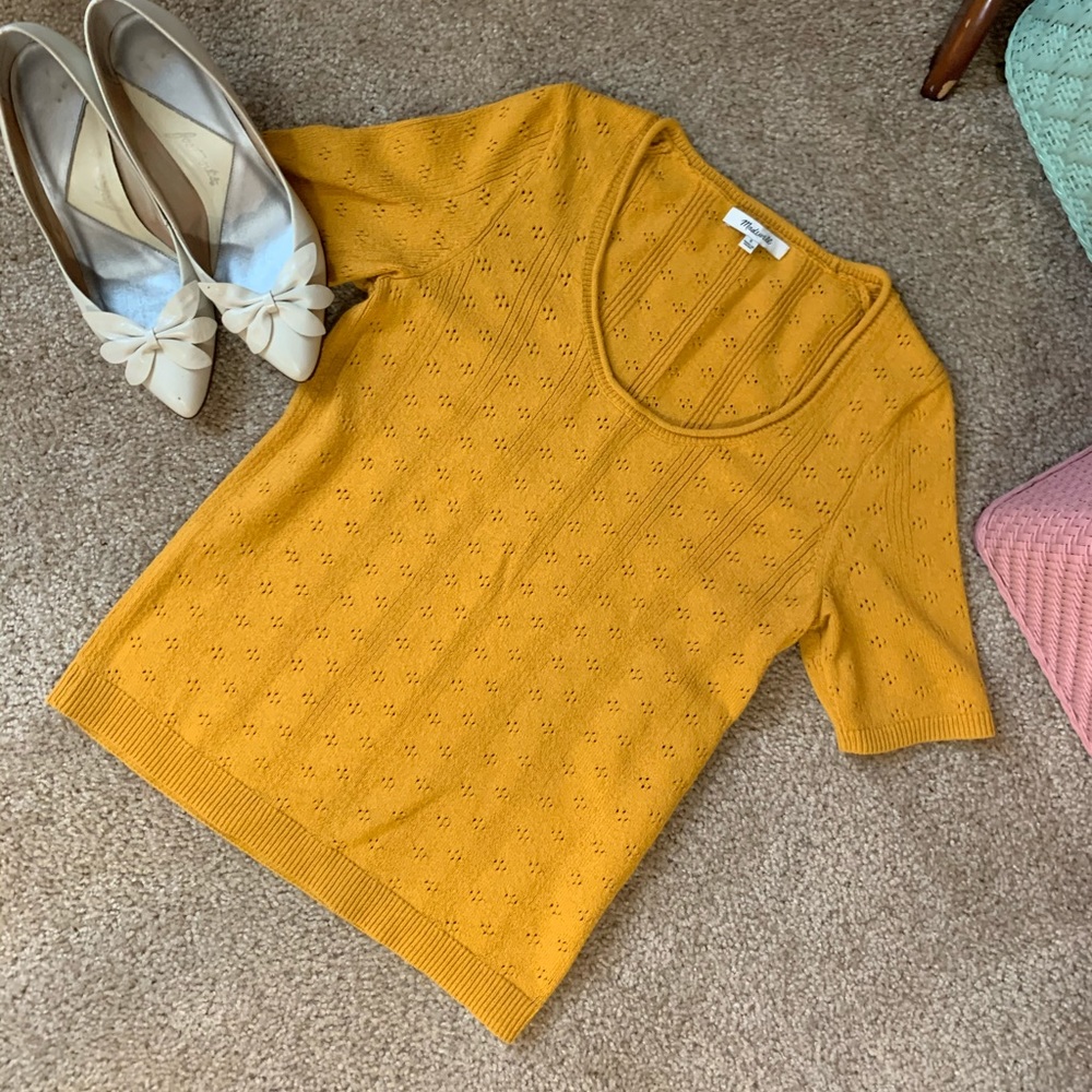Madewell Vintage eyelet blouse